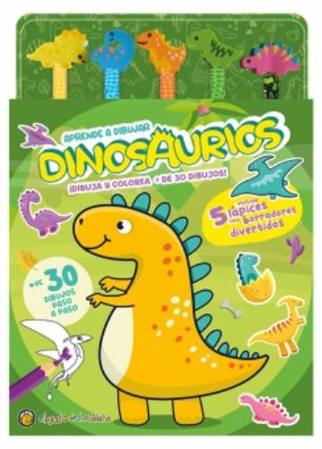 LAPICES Y GOMITAS: DINOSAURIOS | Editorial Guadal