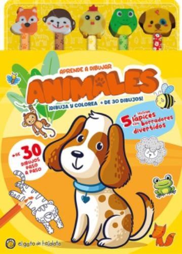 Lápices y gomitas: Mascotas | Editorial Guadal