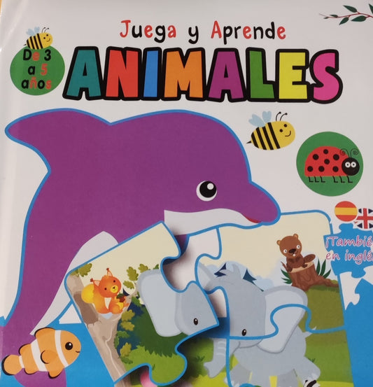 Juega y aprende: animales | Varios autores