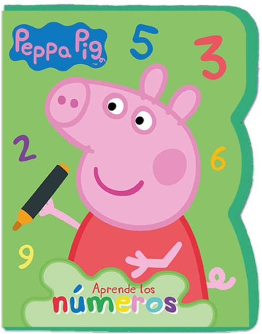 Queridos personajes Peppa Pig - Aprende los números | Equipo Guadal (Equipo Guadal/El Gato de Hojalata)