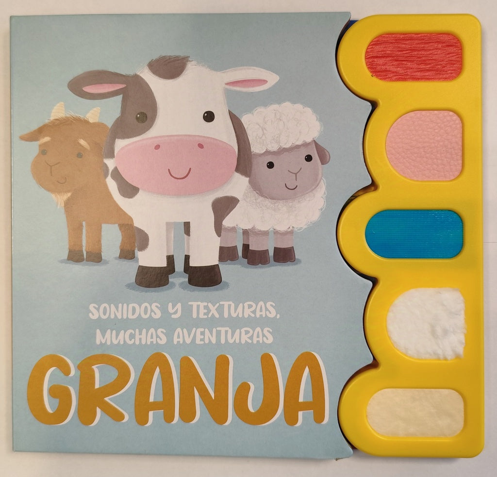 Granja. Sonitos y texturas. Muchas aventuras | Latinbooks