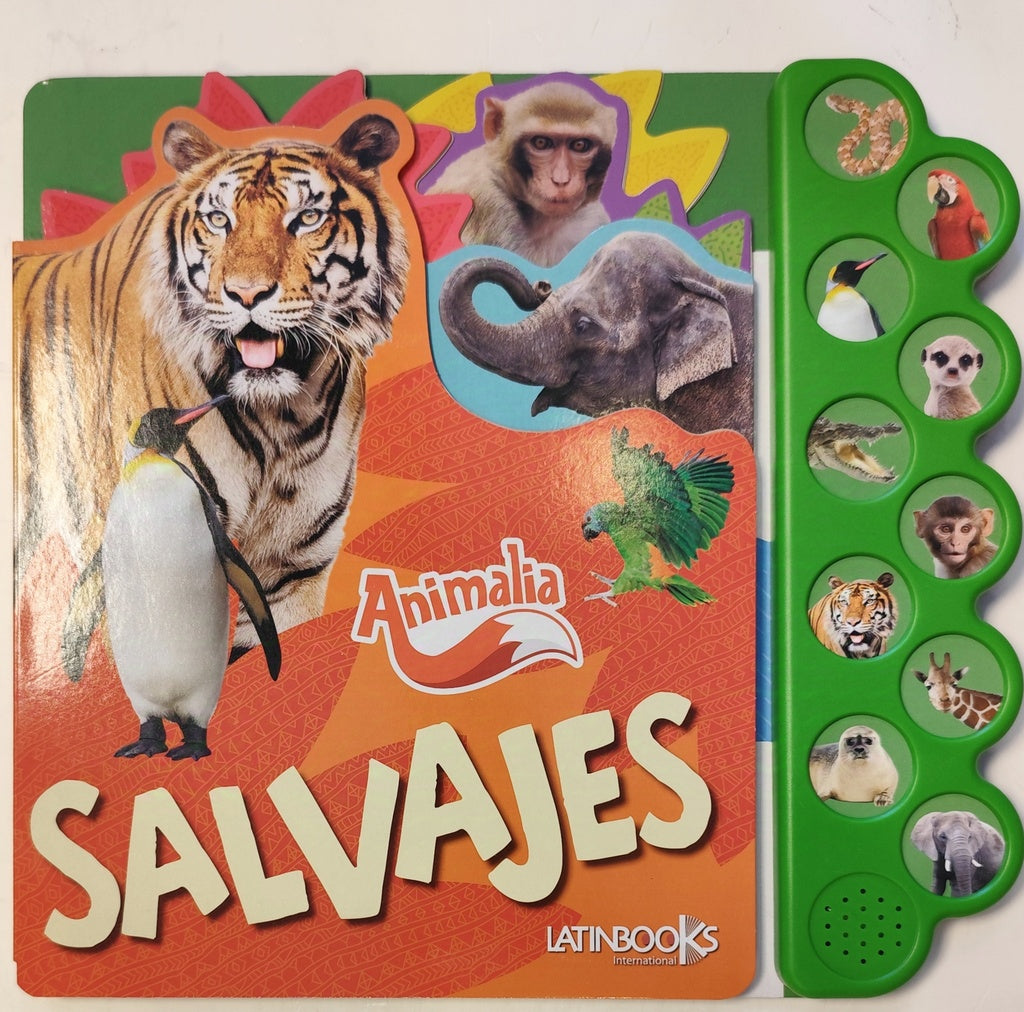 Animalia. Salvajes. Con sonidos | Latinbooks