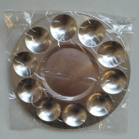 Paleta de aluminio Circular para Pintar - Modelo TSP-2203 | PAPELERÍA