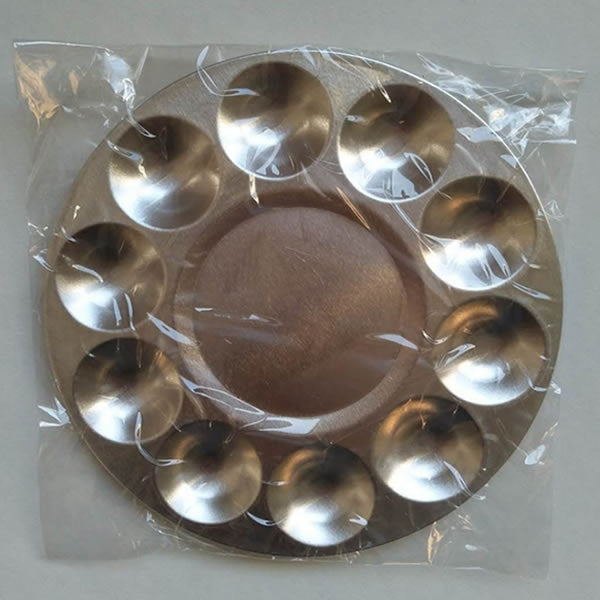 Paleta de aluminio Circular para Pintar - Modelo TSP-2203 | PAPELERÍA