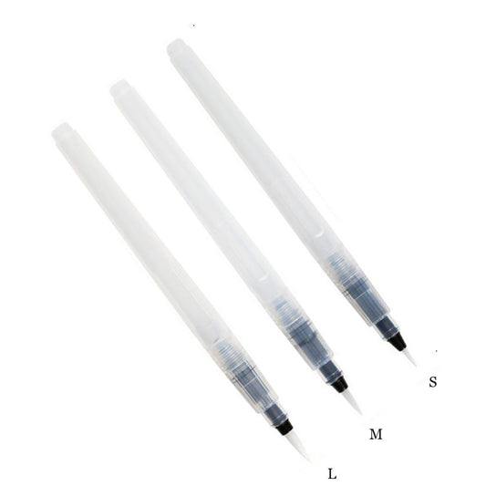 Set de 3 Rotuladores / Pinceles Recargables para Acuarela - Modelo ZLSB-003 | PAPELERÍA