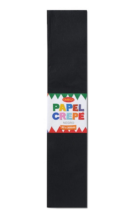 Papel crepé Omega 50 x 200 cm - Negro 19
 | PAPELERÍA