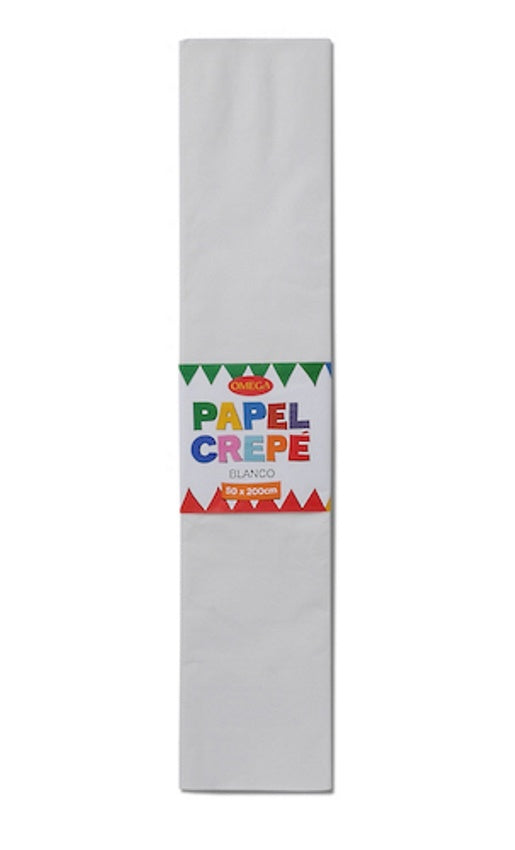 Papel crepé Omega 50 x 200 cm - Blanco 20
 | PAPELERÍA