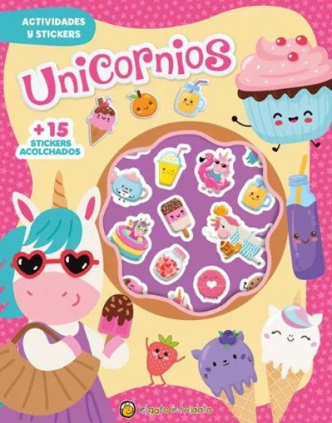 Stickers Acolchaditos: Unicornios | EL GATO DE HOJALATA
