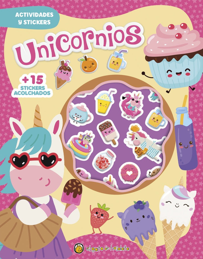 Stickers Acolchaditos: Unicornios | EL GATO DE HOJALATA