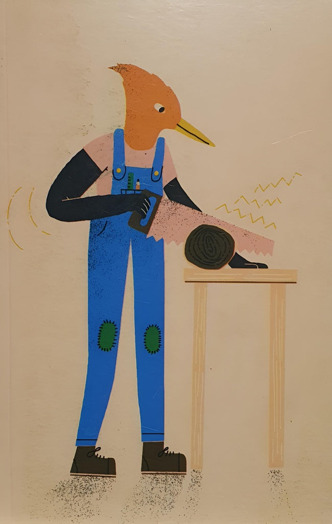 Libreta Pantufla: Pájaro Carpintero | LEANDRO MANGADO