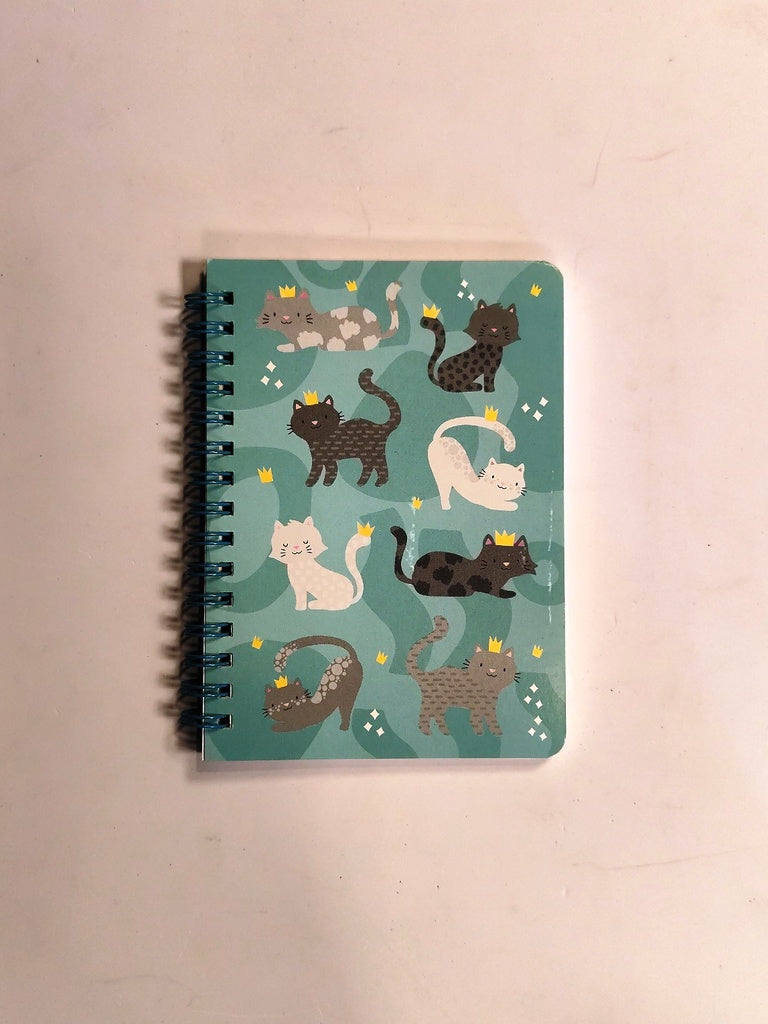 Libreta Gatos (verde) | PAPELERÍA
