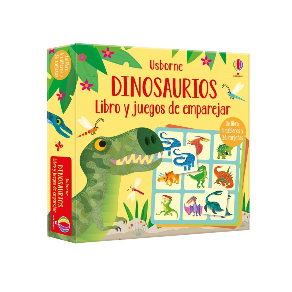 Dinosaurios. Libro y juegos de emparejar | Gareth Lucas