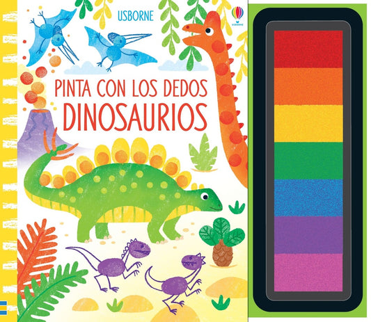 Dinosaurios. Pinta con los dedos | Fiona Watt
