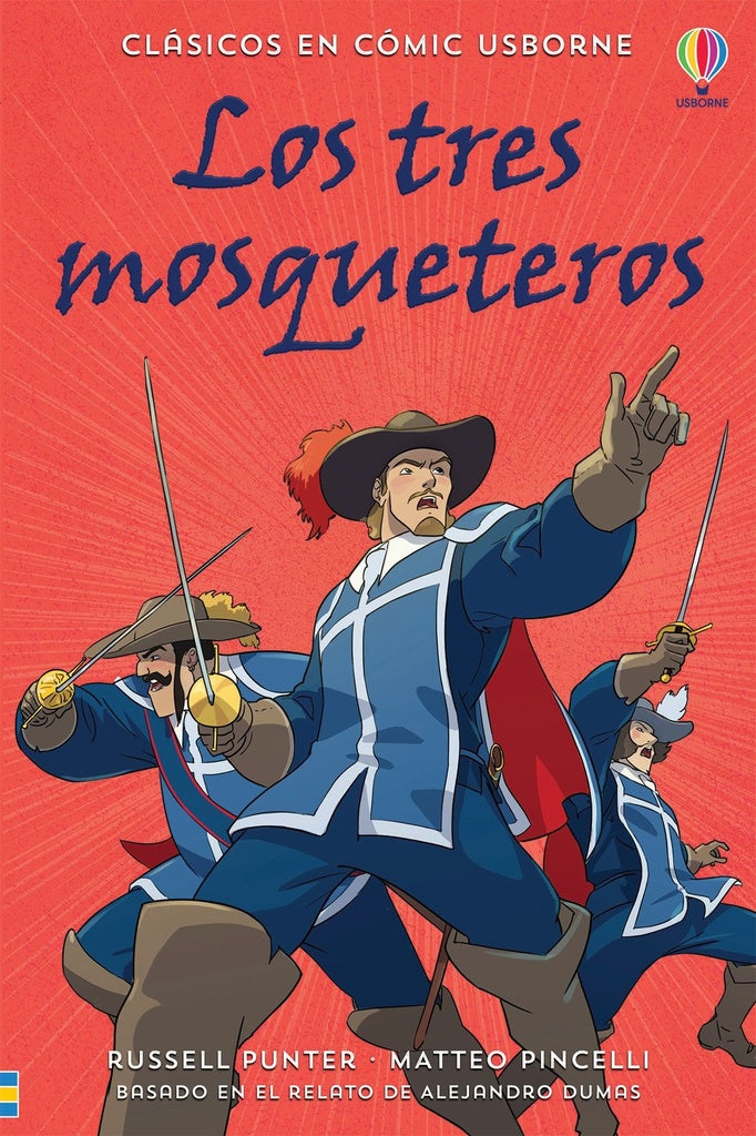 Los tres mosqueteros. Clásicos en cómic Usborne | PUNTER RUSSELL/ PINCELLI MATTEO
