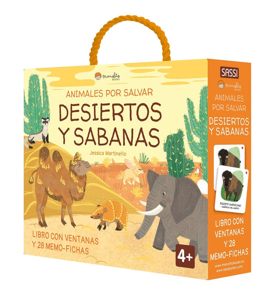 ANIMALES POR SALVAR DESIERTOS Y SABANA