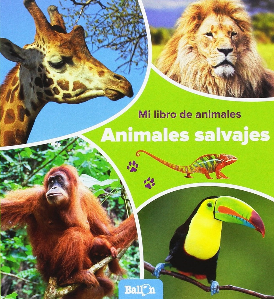 ANIMALES SALVAJES. MI LIBRO DE ANIMALES