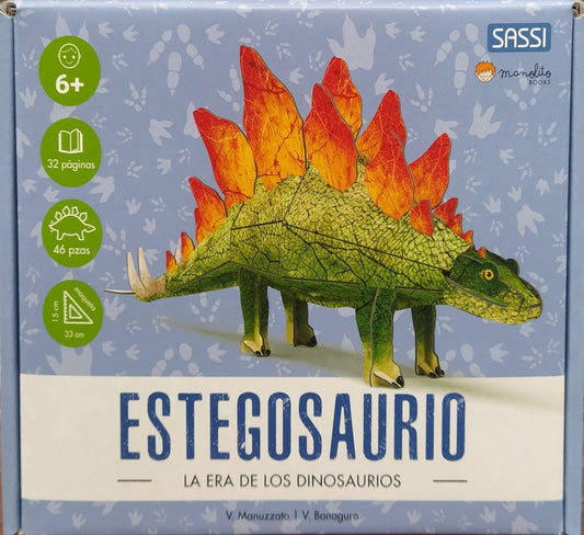 ESTEGOSAURIO. LA ERA DE LOS DINOSAURIOS | MANUZZATO V./ BONAGURO V.