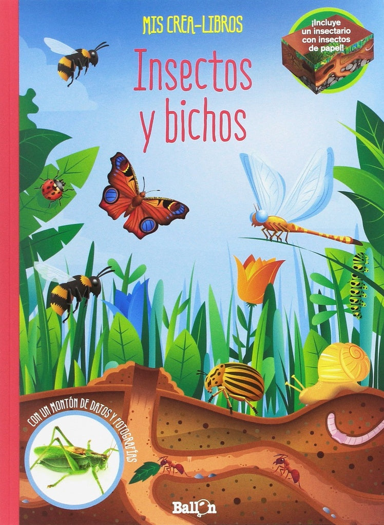 INSECTOS Y BICHOS. MIS CREA-LIBROS