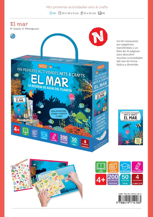 MAR, EL. MIS PRIMERAS ACTIVIDADES ARTS & CRAFTS