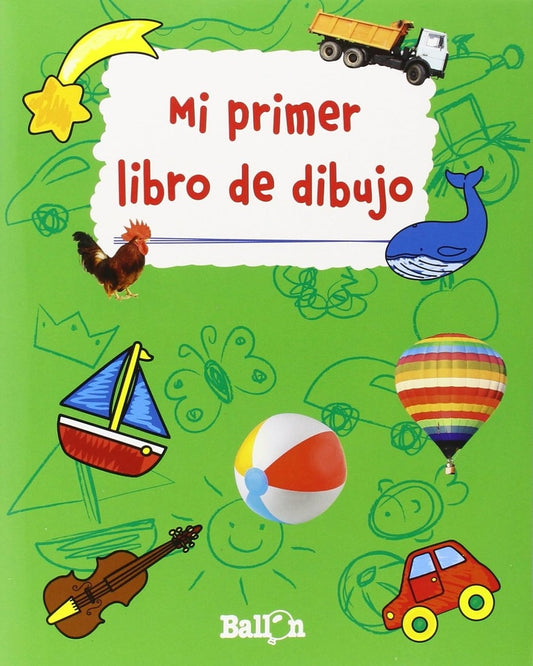 MI PRIMER LIBRO DE DIBUJO. VERDE