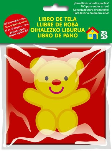OSITO. LIBRO DE TELA