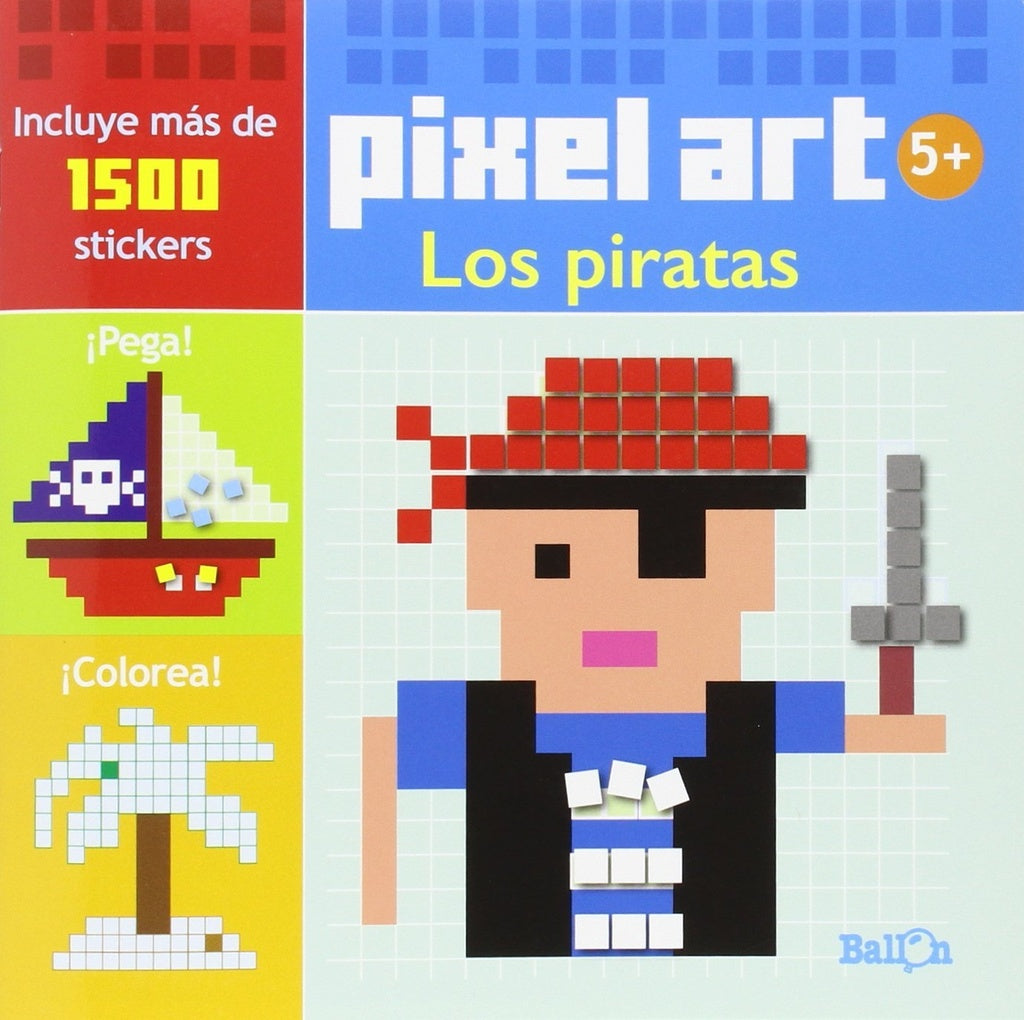 PIRATAS, LOS. PIXEL ART 5+