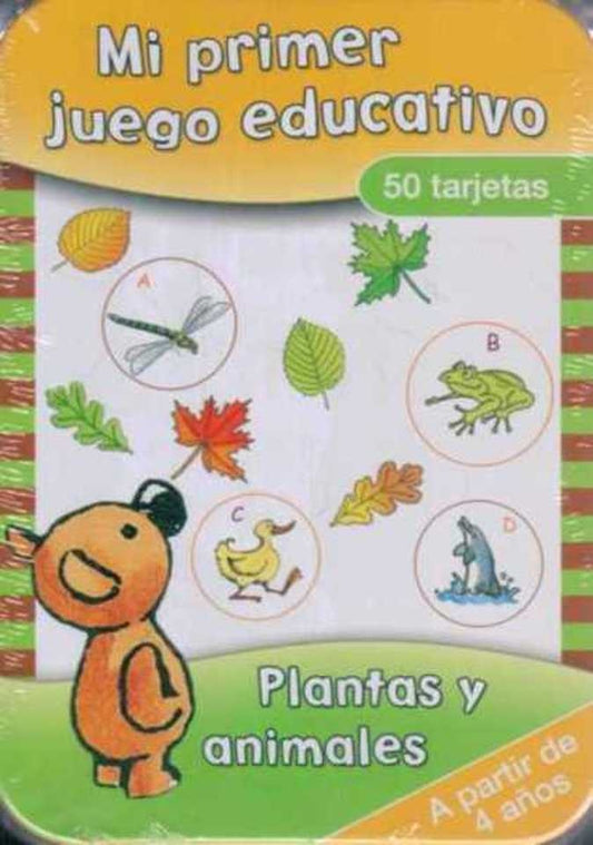PLANTAS Y ANIMALES. MI PRIMER JUEGO EDUCATIVO