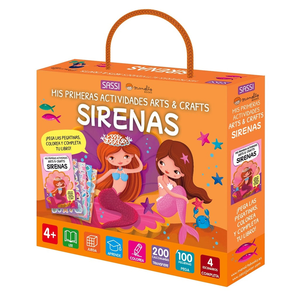 SIRENAS. MIS PRIMERAS ACTIVIDADES ARTS & CRAFTS