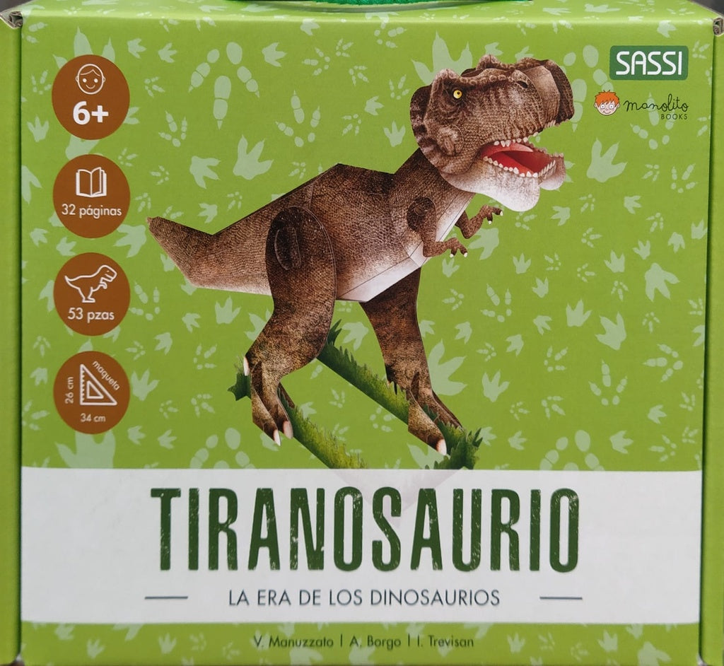 TIRANOSAURIO. LA ERA DE LOS DINOSAURIOS | MANUZZATO/ BORGO/ TREVISAN