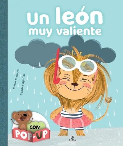 Un León muy Valiente. Abrazos con POP-UP | MAÑERU MARIA