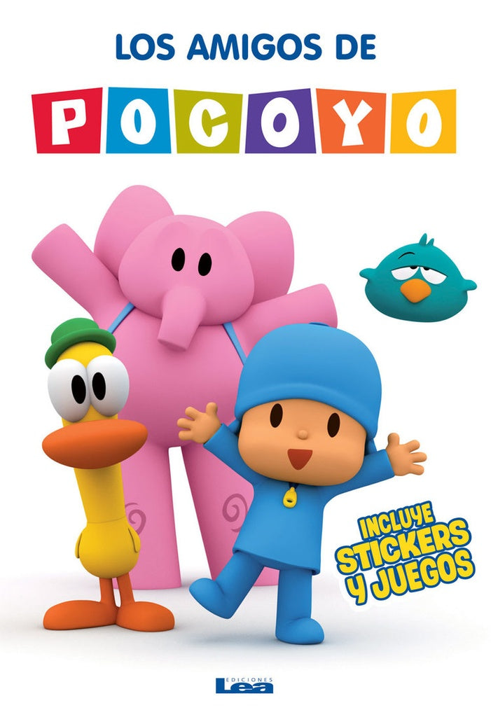 Pocoyó: Los amigos de Pocoyó (incluye stickers y juegos) | Varios autores