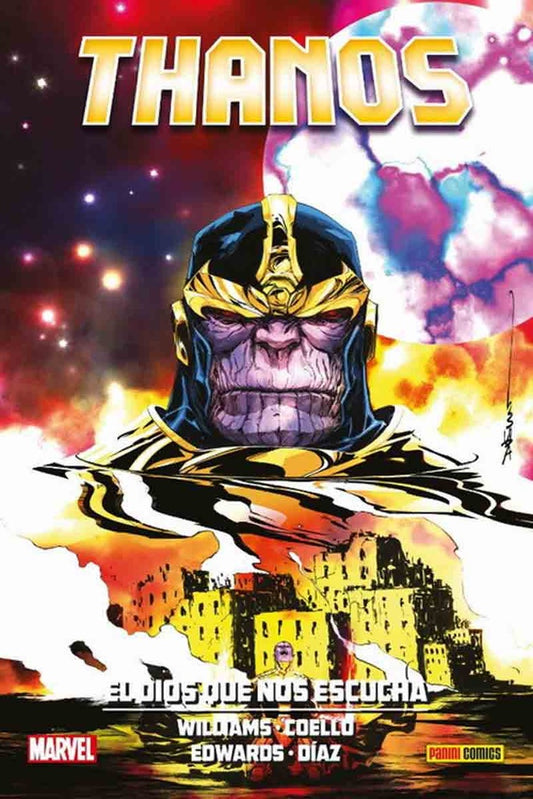 100% Marvel HC. Thanos. El dios que nos escucha | Varios autores