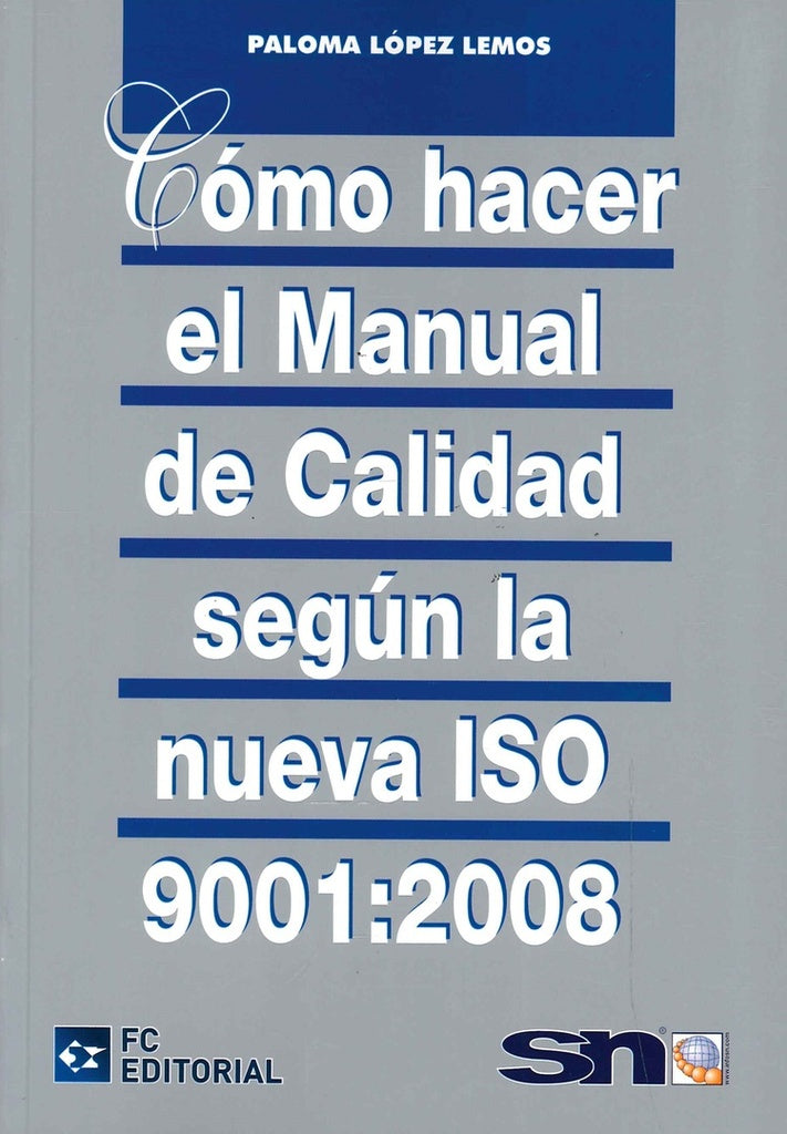 Cómo hacer el Mn. de calidad segun iso 9001-2008 | MARIA ABOAL LOPEZ