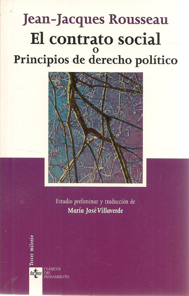 El Contrato Social o Principios de Derecho Político | Villaverde