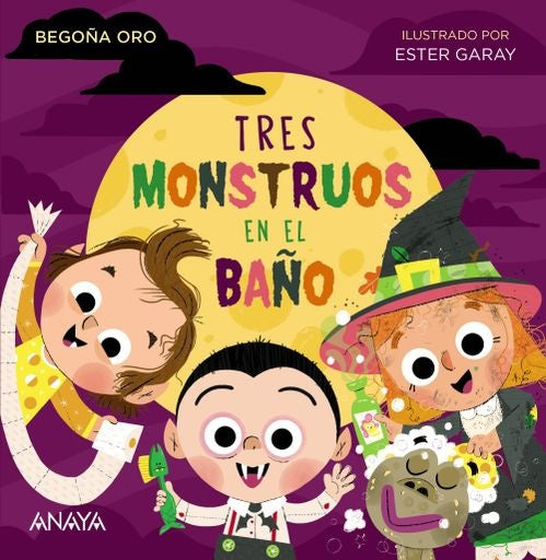 Tres monstruos en el baño | Oro