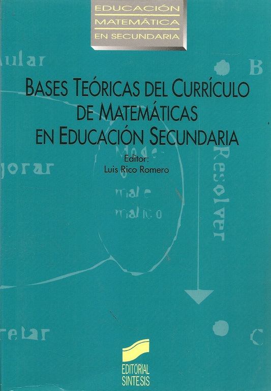 Bases teóricas del currículo de matemáticas | SIN ASIGNAR