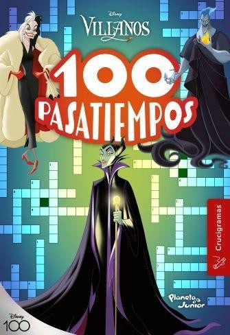 100 pasatiempos (crucigramas). Villanos | Disney