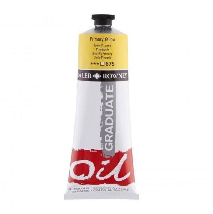 Pomo de Pintura Óleo 200 ml Amarillo Primario (675)  | PAPELERÍA