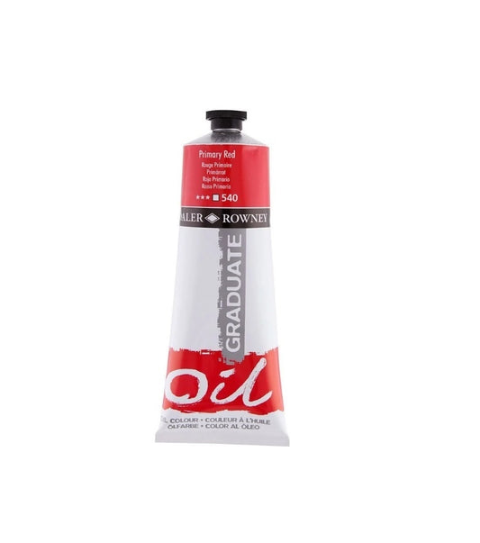 Pomo de Pintura Óleo 200 ml Rojo Primario (540)  | PAPELERÍA