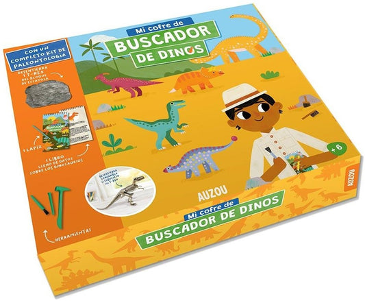 MI COFRE DE BUSCADOR DE DINOS | Editions Philippe Auzou