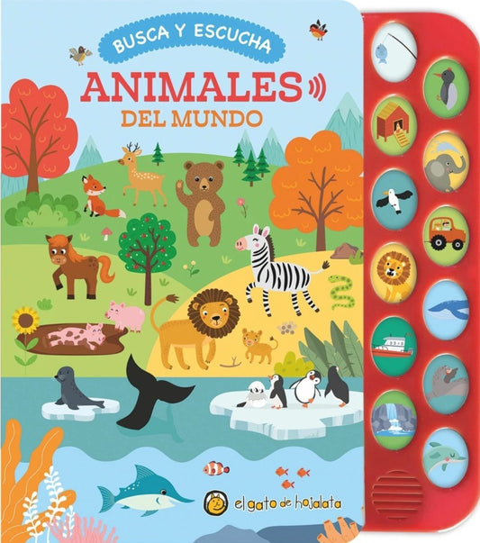 BUSCA Y ESCUCHA - ANIMALES DEL MUNDO | EL GATO DE HOJALATA