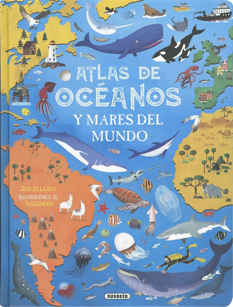 ATLAS DE OCEANOS Y MARES DEL MUNDO | ANA DELGADO