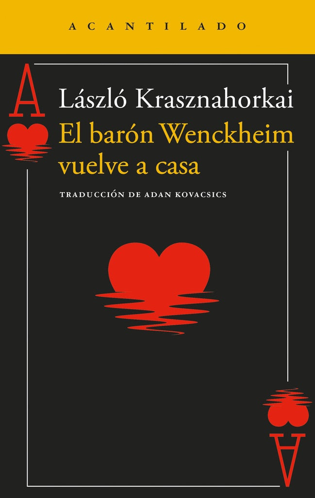 BARON WENCKHEIM VUELVE A CASA, EL | László Krasznahorkai