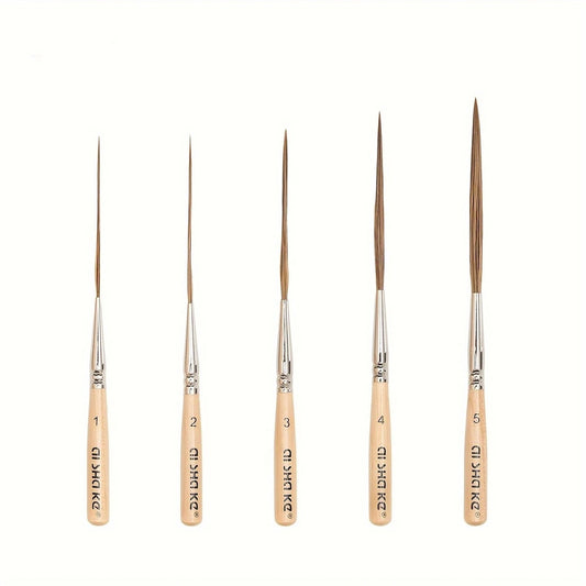 Juego de 5 pinceles para fileteado | PAPELERÍA