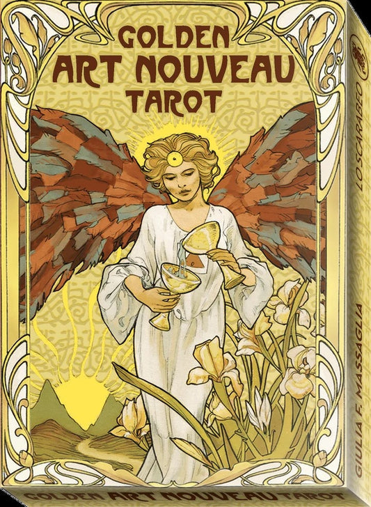 Golden Art Nouveau Tarot | GIULIA F. MASSAGLIA