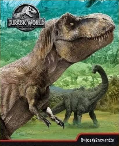 BUSCA Y ENCUENTRA JURASSIC WORLD