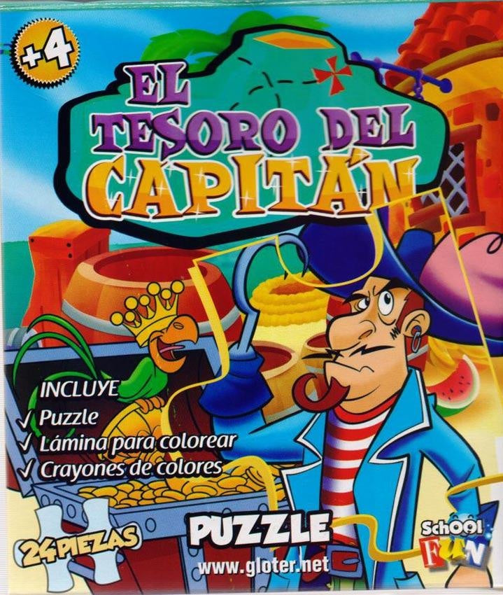 EL TESORO DEL CAPITAN PZ-004 | Puzzle