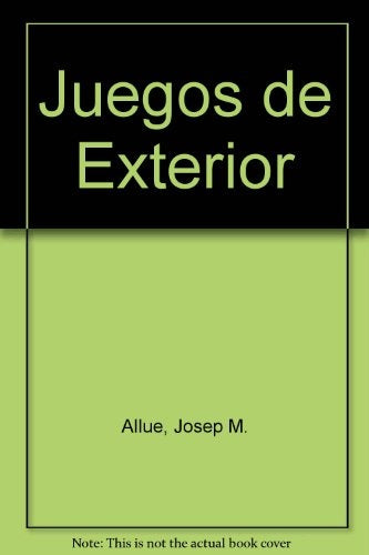 JUEGOS DE EXTERIOR | GRANDES IDEAS PARA J