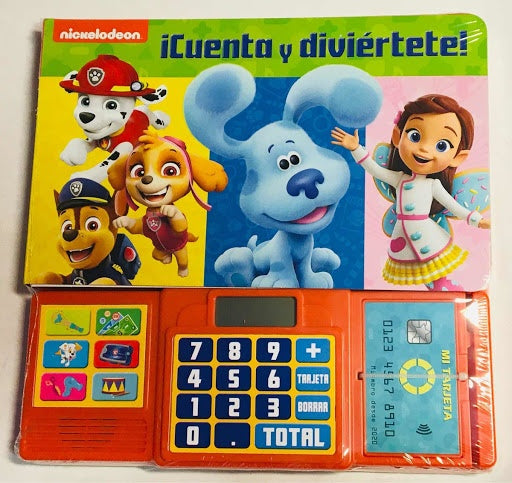LIBRO CAJA REGISTRADORA NICKELODEON