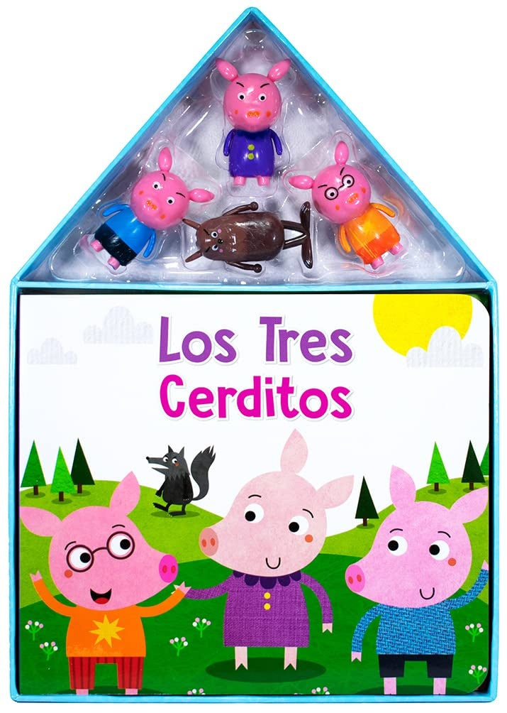 Libros con figuras: Los tres cerditos | Varios autores